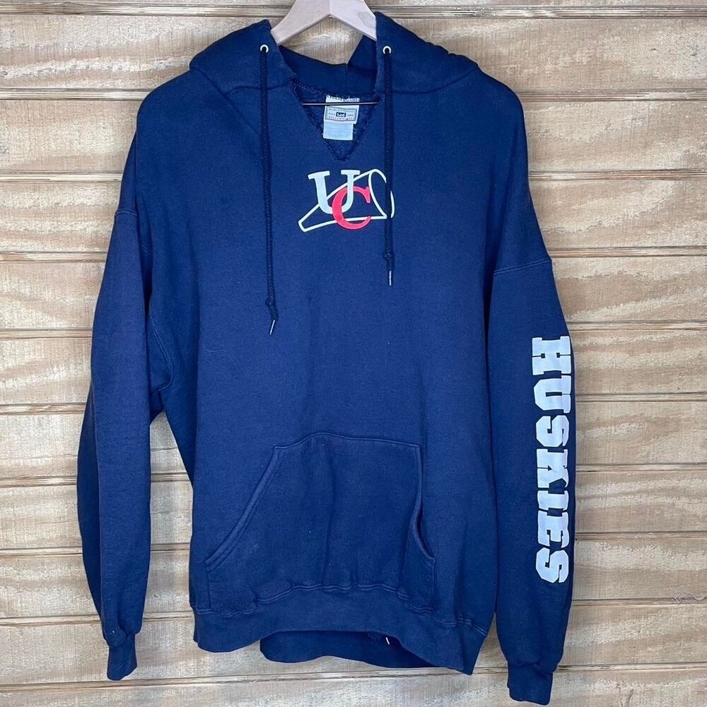 Vintage UConn Huskies Cheerleading Hoodie Size: 2XL